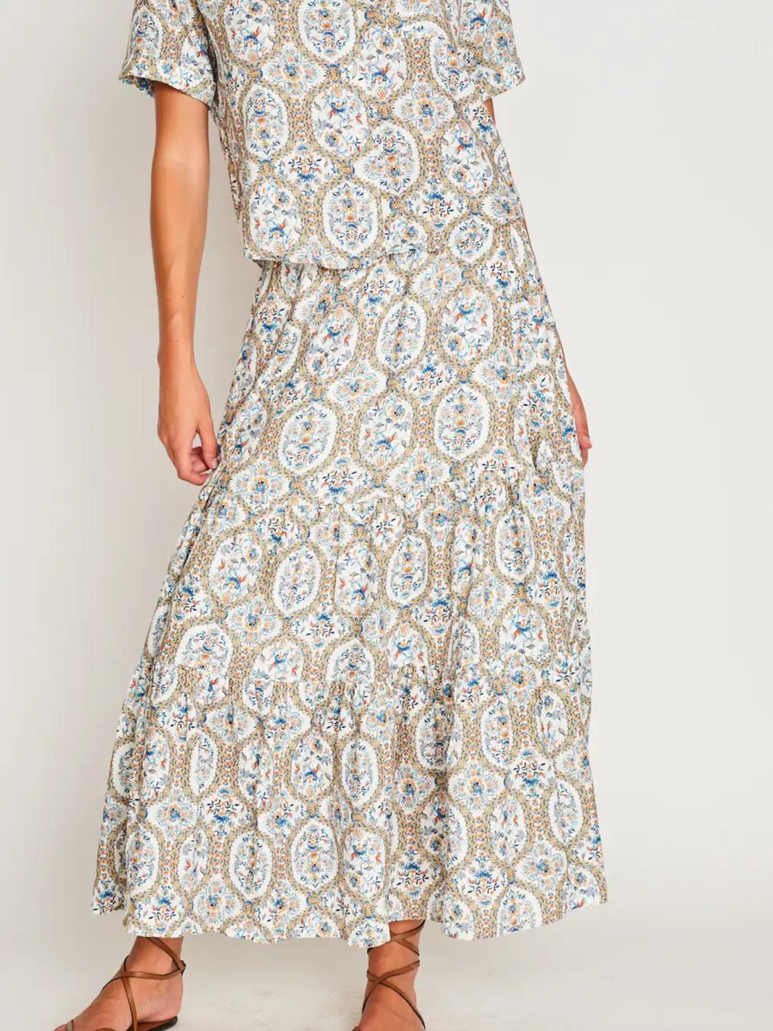 Emery Printed Maxi Skirt