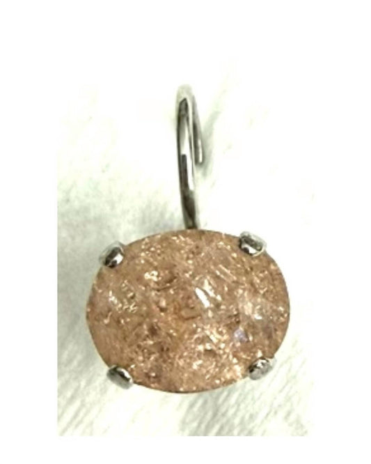 Women's Drop Round Earrings