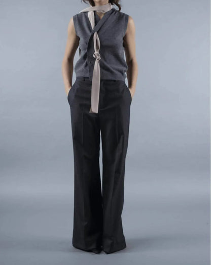 Phisique du Role - Anthra Linen Blend Trouser - Rack Hunt