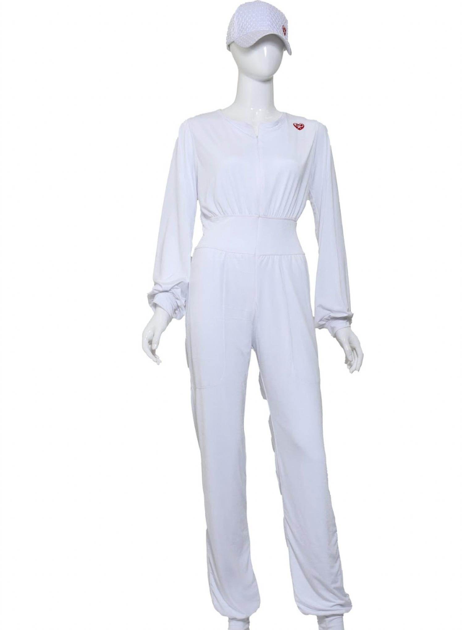 Love Love Tennis - Women's Long Sleeve Onesie - Rack Hunt