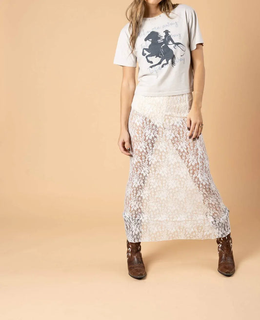 All Us - Take Me Away Wide Cropped Tee - Rack Hunt