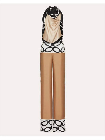 Valentino - Silk Twill Jumpsuit - Rack Hunt
