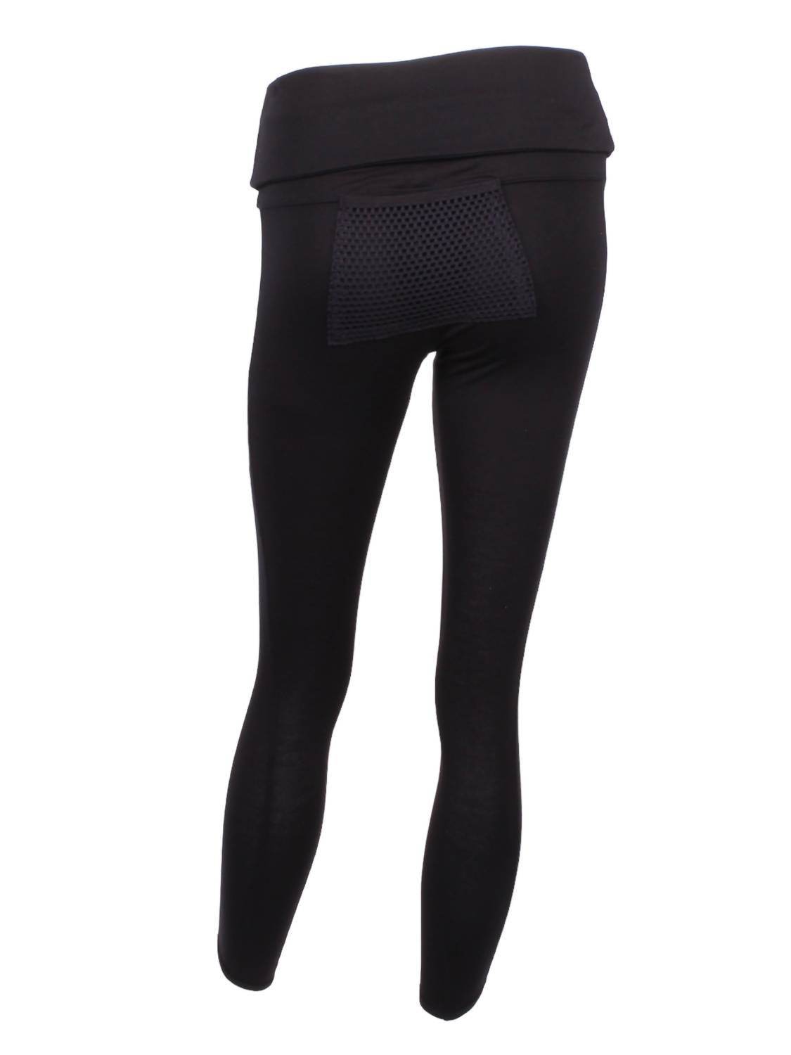 Love Love Tennis - Women's Roll Down Leg Lengthening Leggings - Rack Hunt