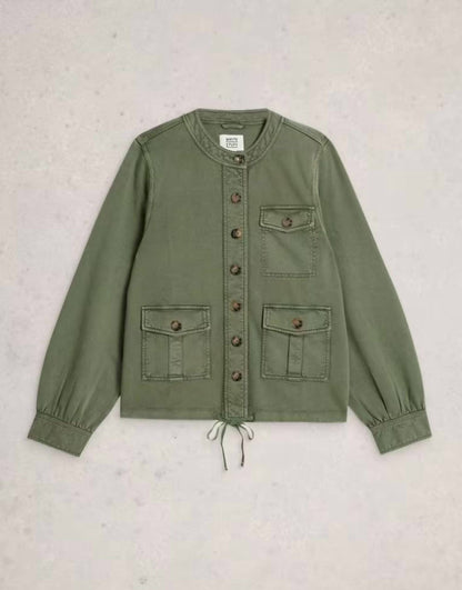 Demi Utility Jersey Jacket