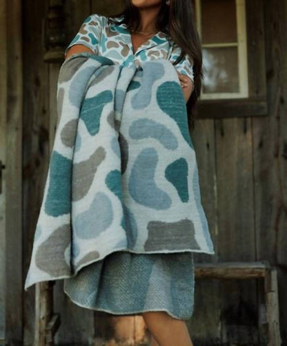 Camo Throw Blanket