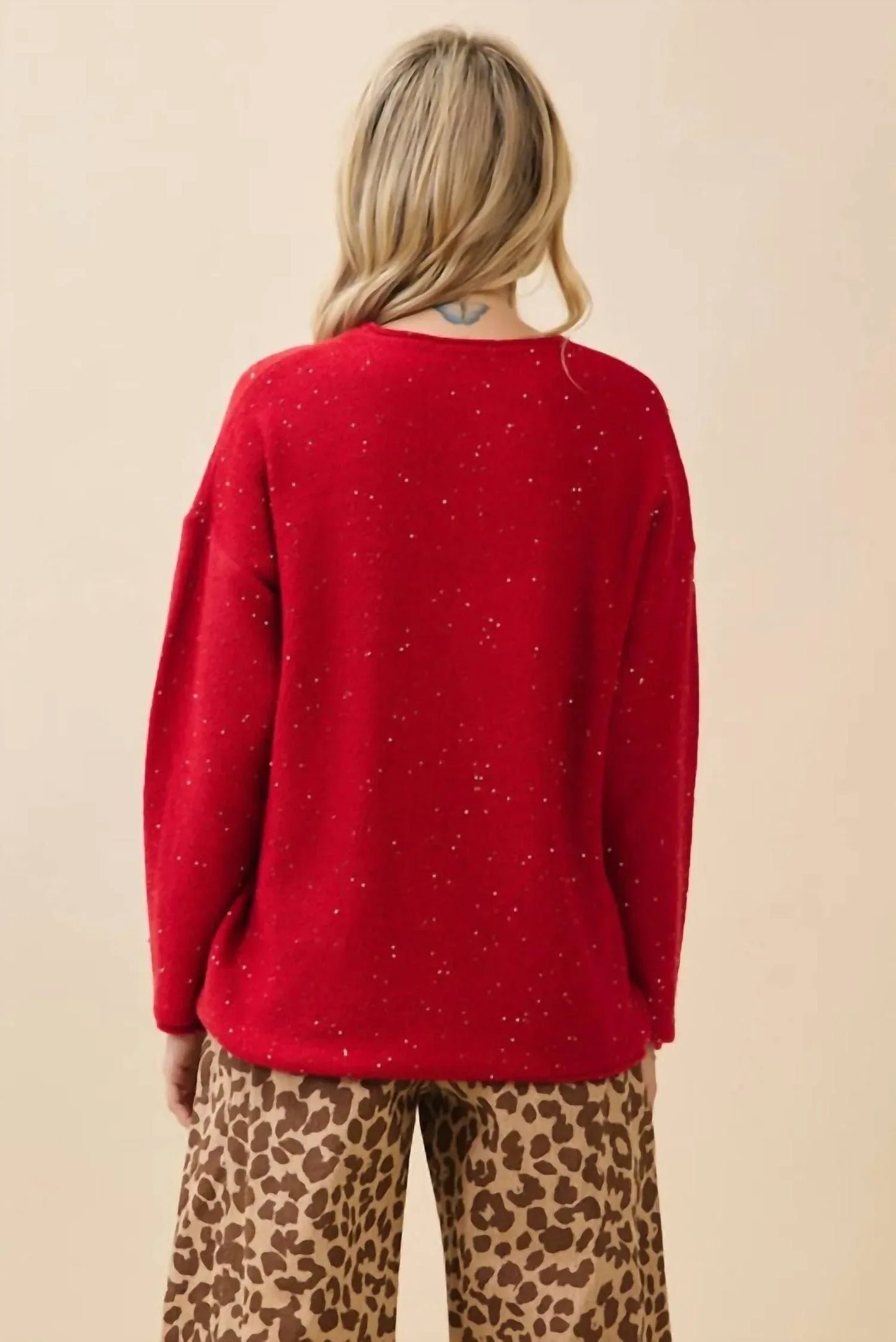 GeeGee X Lovelo - Ruby Glow Sweater - Rack Hunt