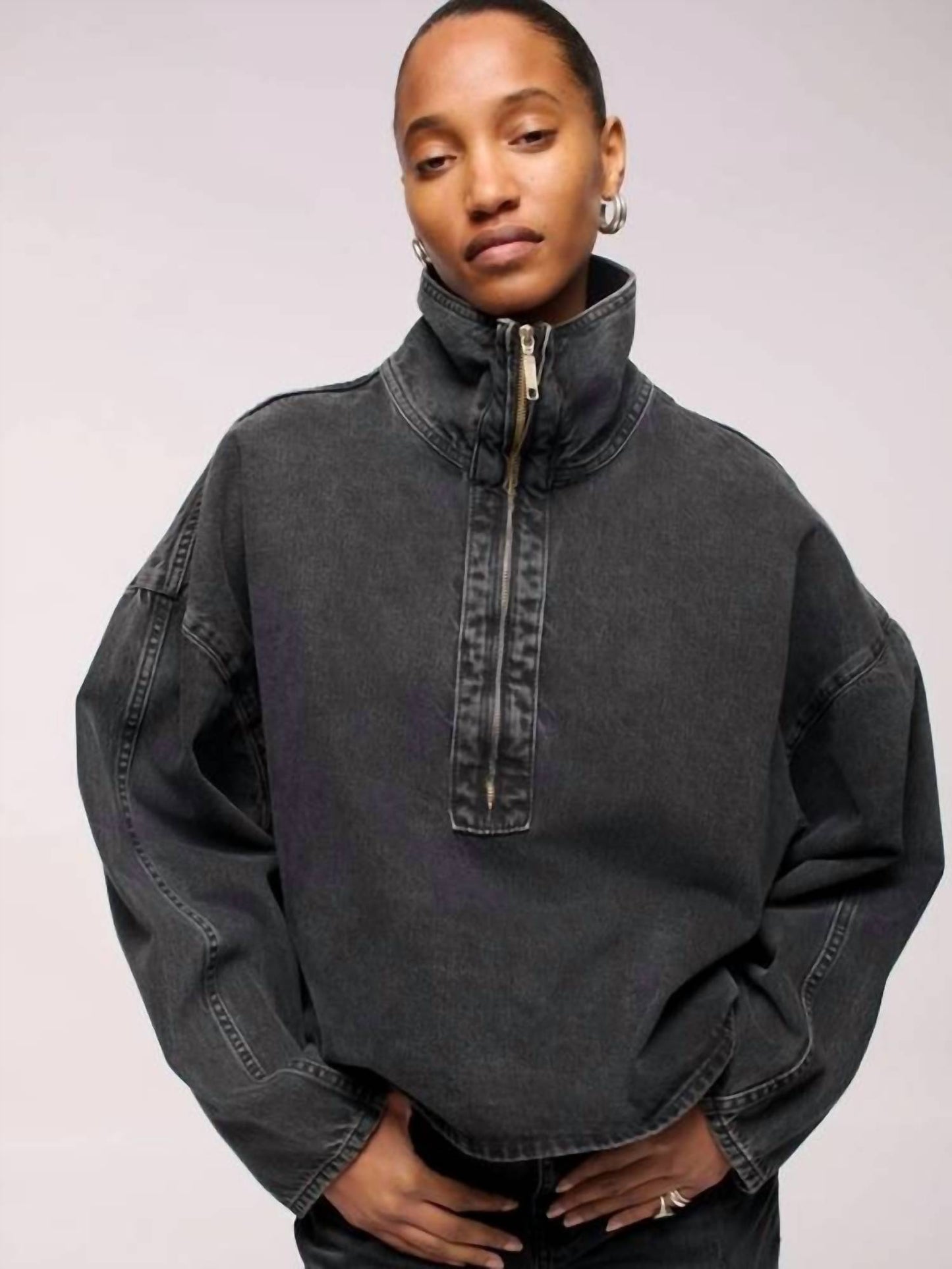 Funnel Pop Over Jacket