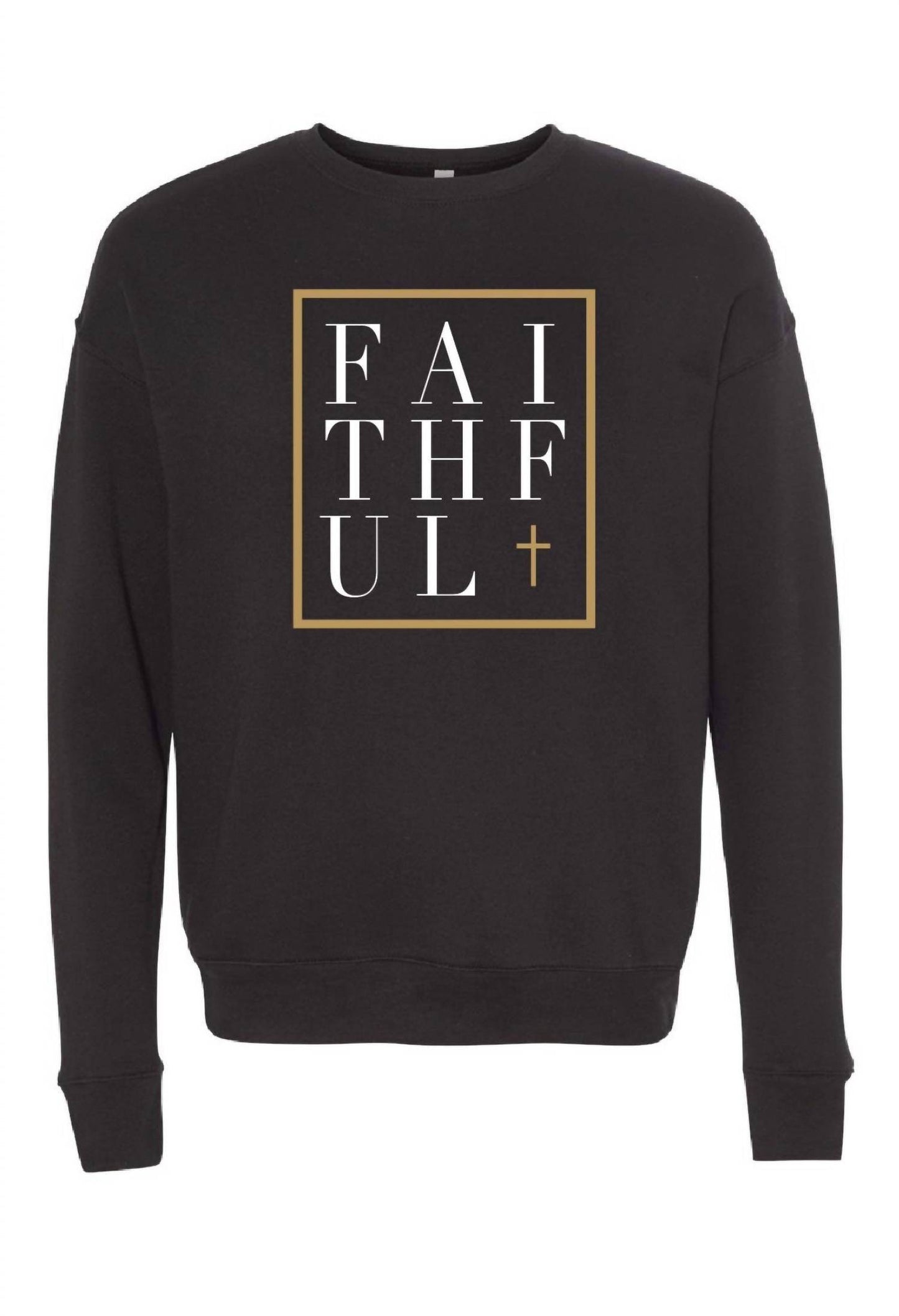 The Minted Olive - Faithful Box Crew Sweatshirt - Rack Hunt -