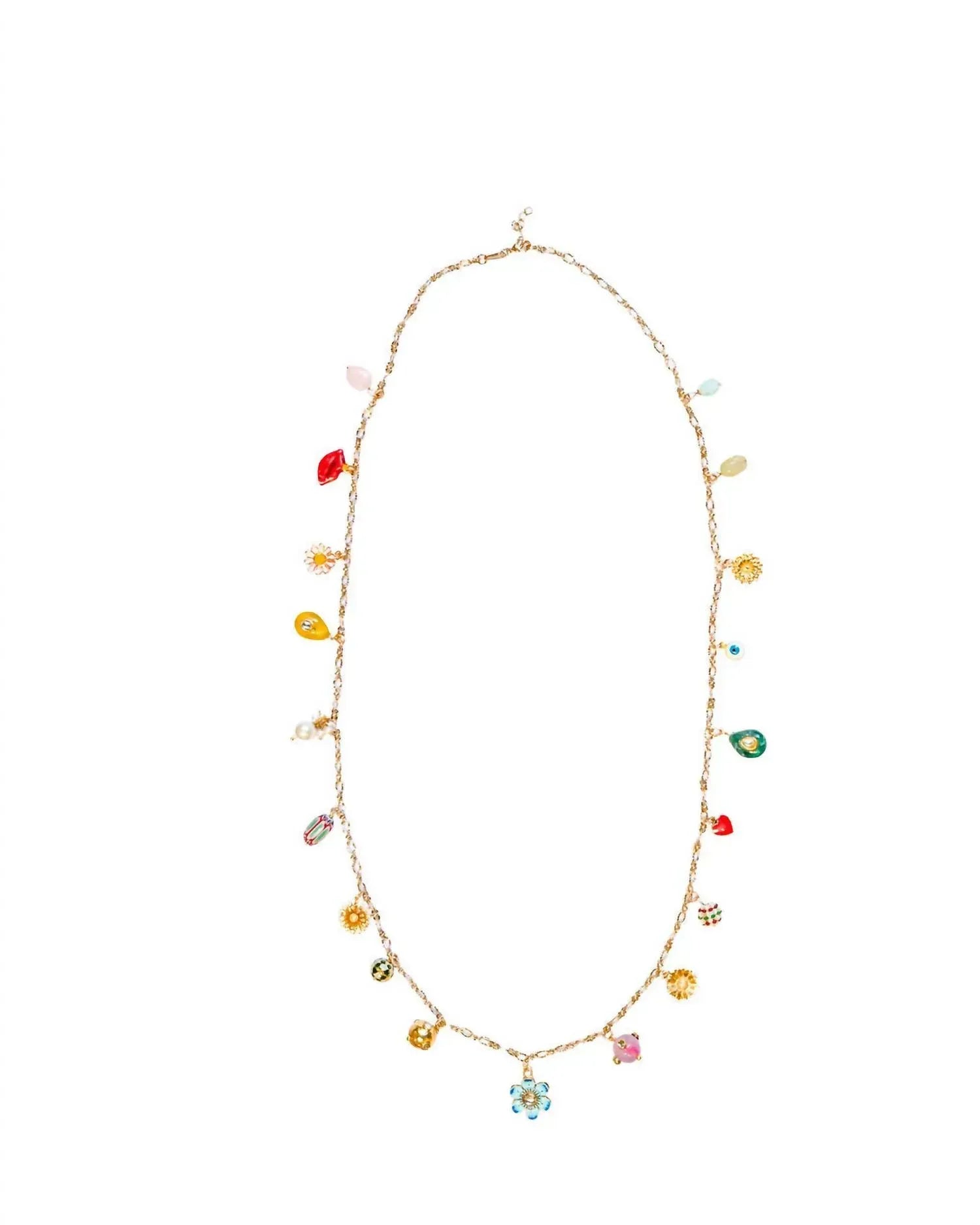 MONOKI - Women's Grigri Long Chain Necklace - Rack Hunt