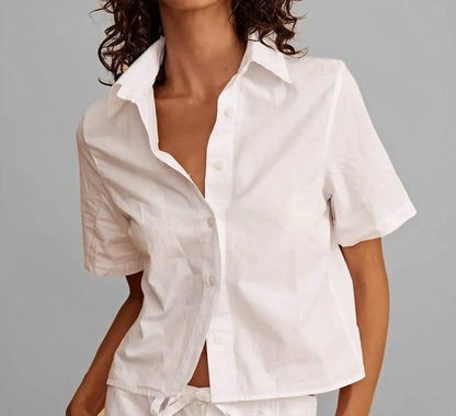 All Three - Rue Button Down Top - Rack Hunt