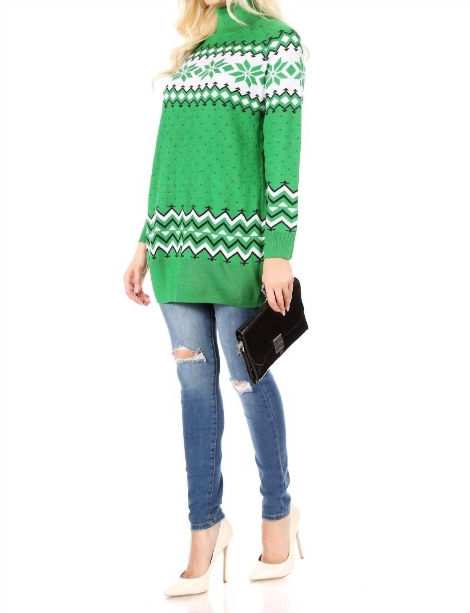 Corner 123 - Knitted Christmas Sweater - Rack Hunt -