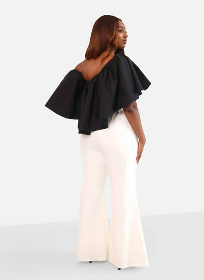 Rebdolls - Garden Rose Bell Bottom Pants With Pockets - Rack Hunt