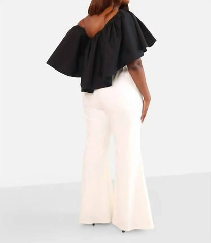 Rebdolls - Garden Rose Bell Bottom Pants With Pockets - Rack Hunt