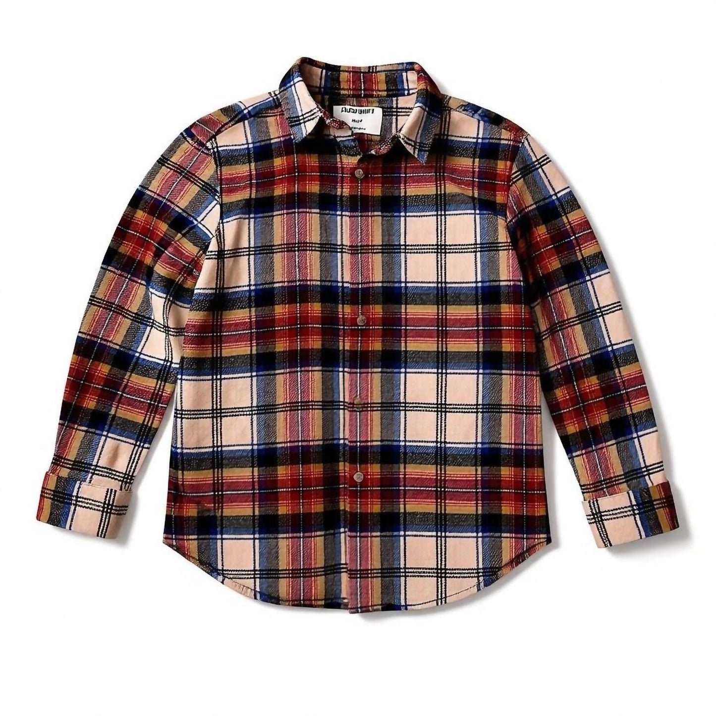 Boys Long-sleeve Flannel Shirt
