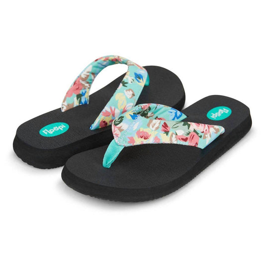 Floopi - Women's Isabella Yoga Mat Floral Flip Flop - Rack Hunt -