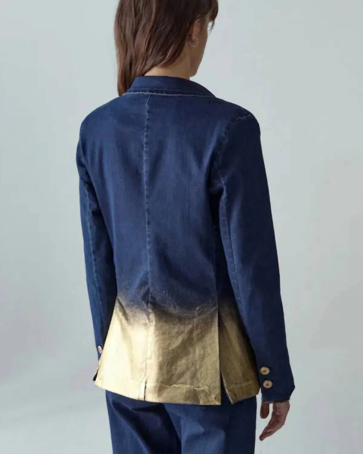 Shaft Jeans - Stretch Denim Blazer With Paint - Rack Hunt