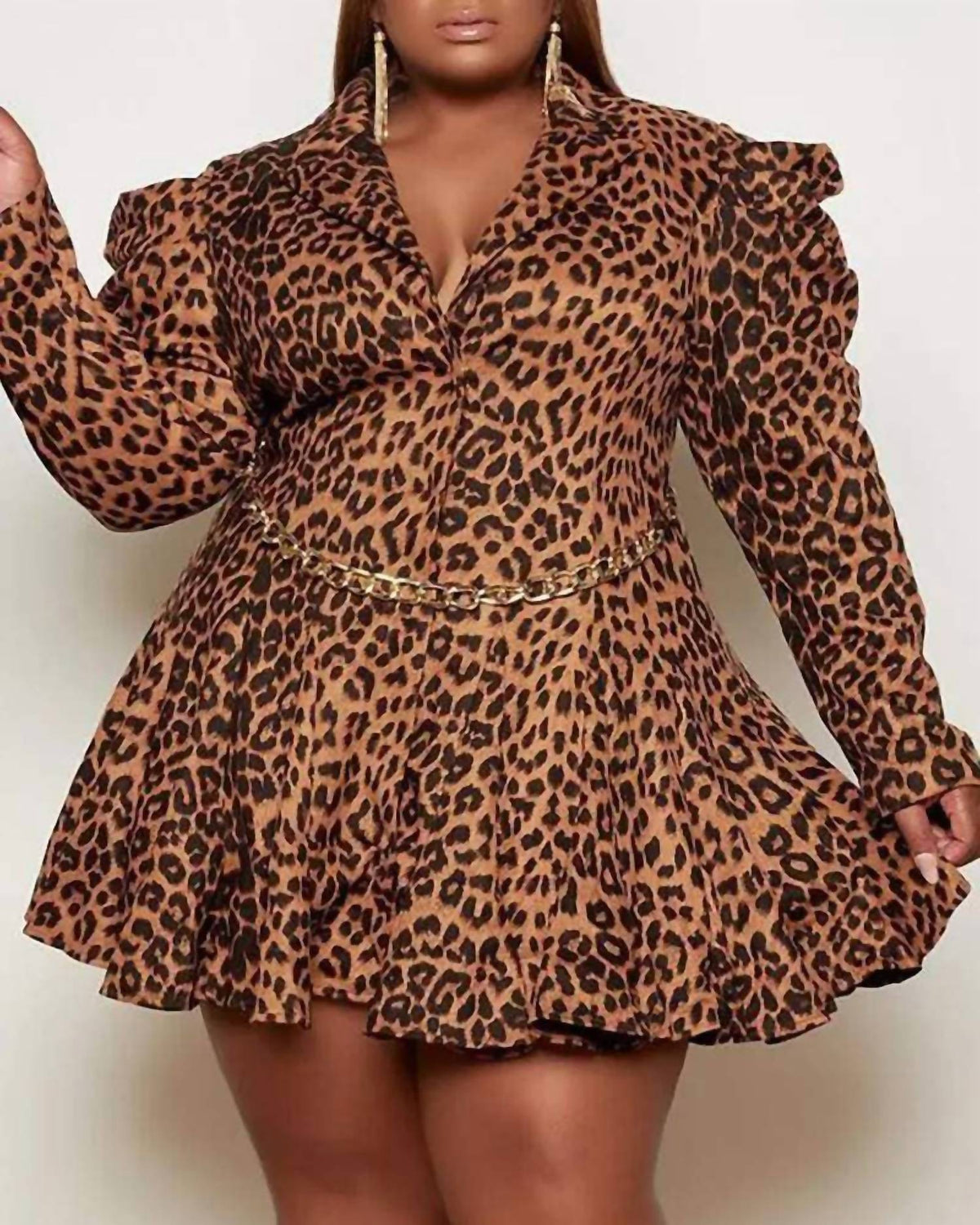 Leopard Print Dress