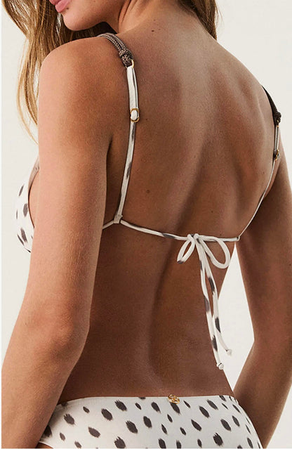 Women's Gal Triangle Parallel Top