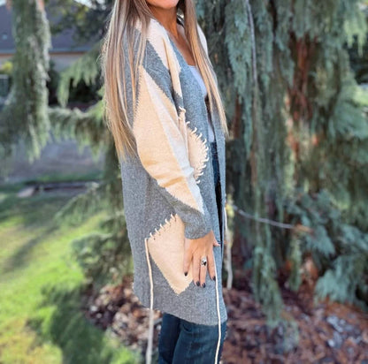 Diamond knit Cardigan