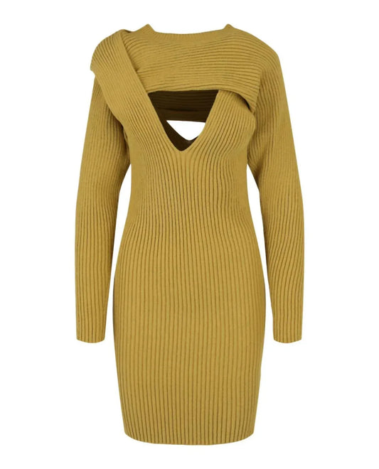 Bottega Veneta - Women's Ribbed-knit Dress - Rack Hunt