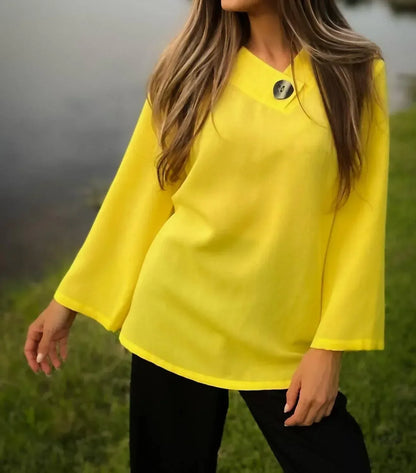 Fridaze - Georgia Linen Pullover Top - Rack Hunt