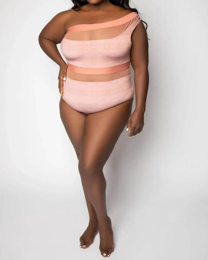 Nomads - Coast One Shoulder Swim Top - Rack Hunt