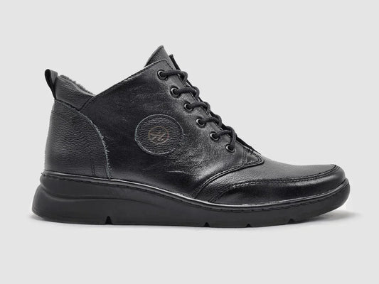 Helios - Women's Metis Fleece-lined Zip-up Leather Boots - Rack Hunt