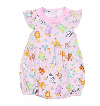 Kids' Cake Present Party Printed Flutters Bubble