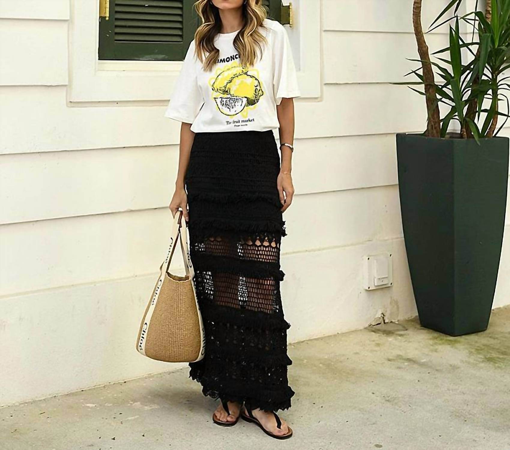 La Chocole - Crochet Hand-made Skirt - Rack Hunt -