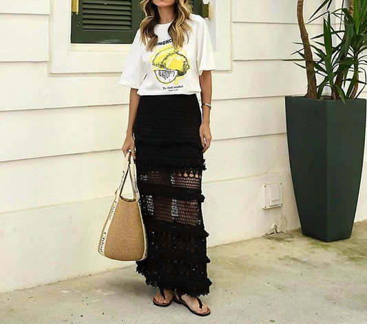 La Chocole - Crochet Hand-made Skirt - Rack Hunt -