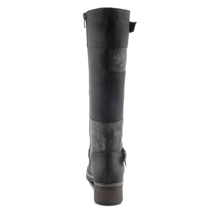 WOMEN'S COLLAGE TALL BOOTS