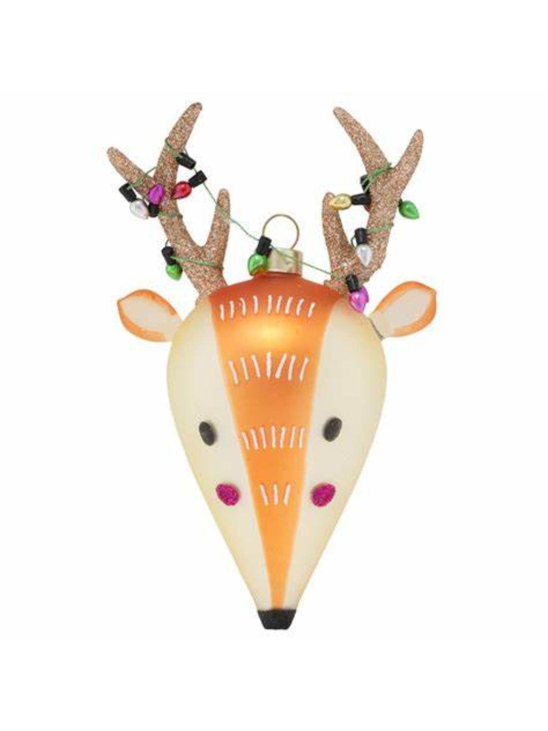 Kat and Annie - Brilliant Buck Ornament - Rack Hunt -