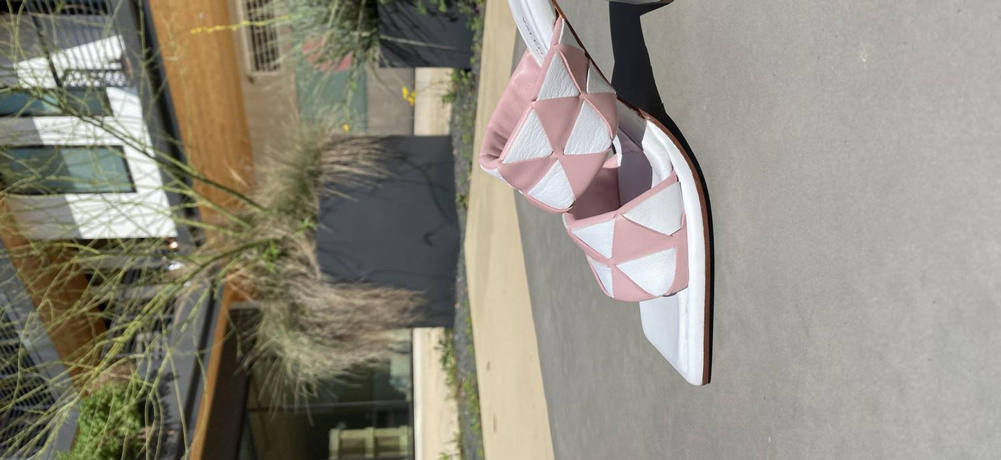 Women's Luppolo Geometric Block Sandals