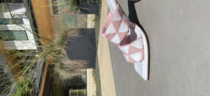 Women's Luppolo Geometric Block Sandals