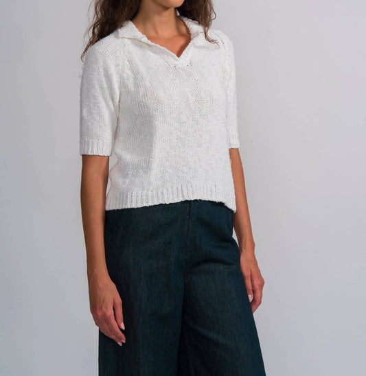 Textured Cotton Polo