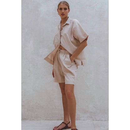 Bali Lane - Mykonos Linen Short - Rack Hunt