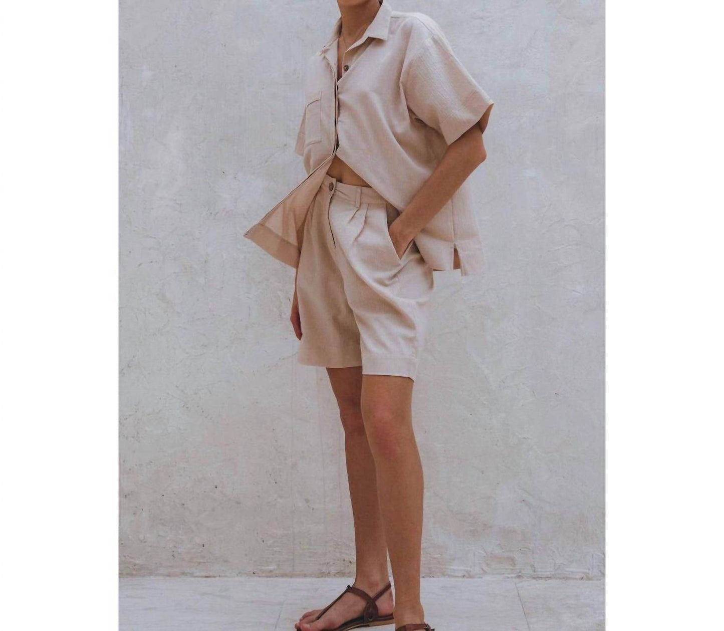 Bali Lane - Mykonos Linen Short - Rack Hunt -