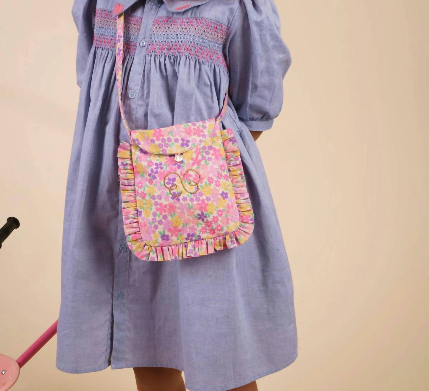Jane Embroidered Hearts Dress