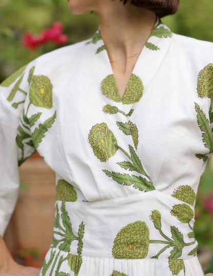 Como Wrap Dress