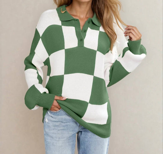 Haven Polo Knit Top