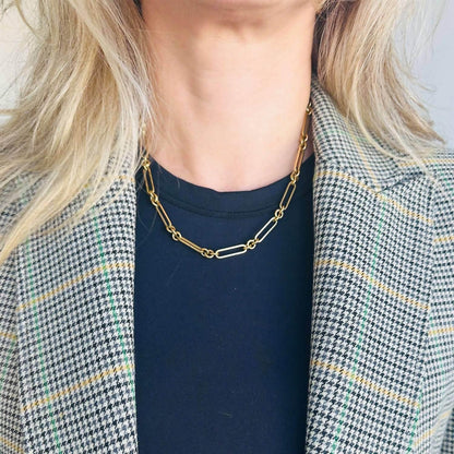 Dorne - Paperclip Chain Necklace - Rack Hunt