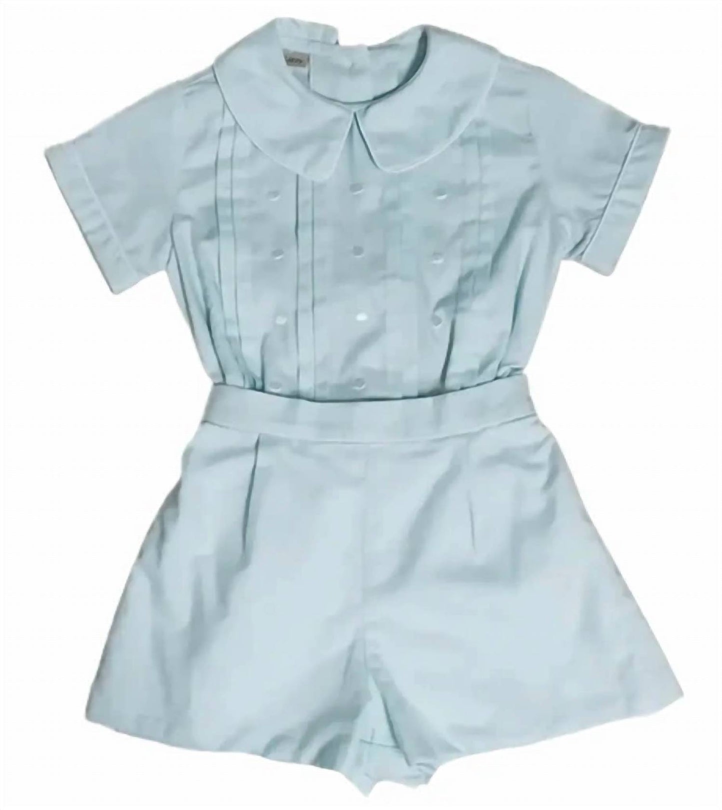 Boy's Embroidered Two Piece Set