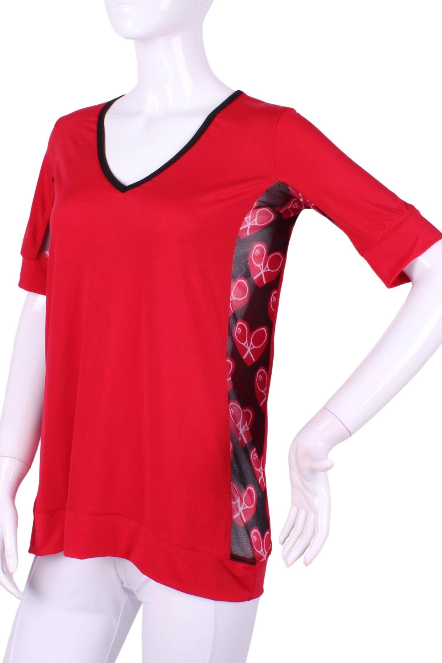 Love Love Tennis - Women's Baggy Vee Tee - Rack Hunt