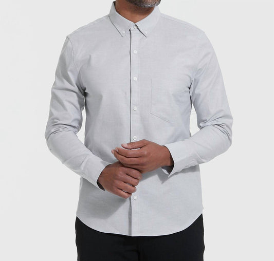Stretch Oxford Button Up Shirt