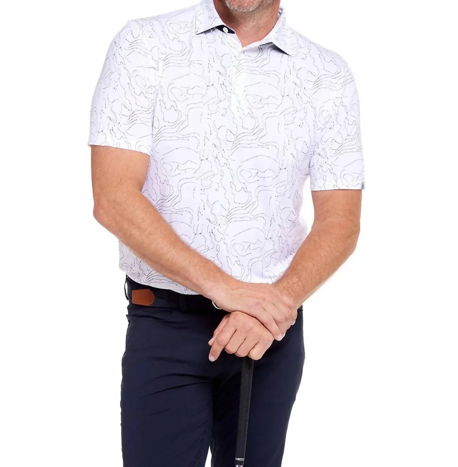 tasc - Men's Golf Polo Top - Rack Hunt