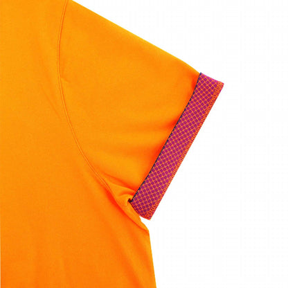 Double Sided Grid Print Collar Polo