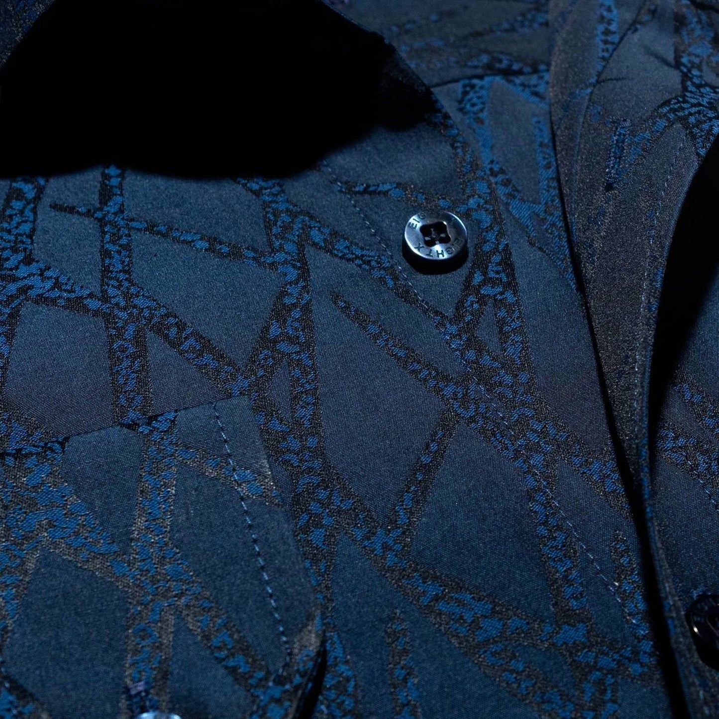 Aorta Jacquard Button Down Shirt
