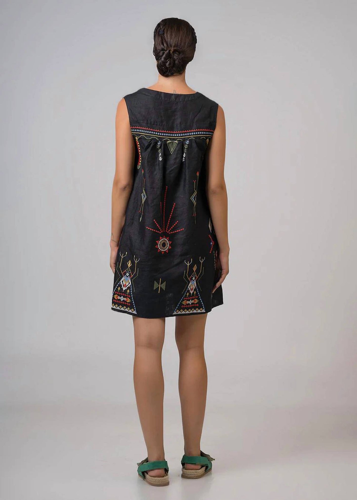 Sleeveless Shift Dress
