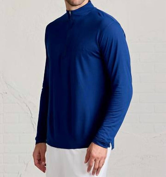 Microair Performance Mesh Quarter Zip Sweatshirt