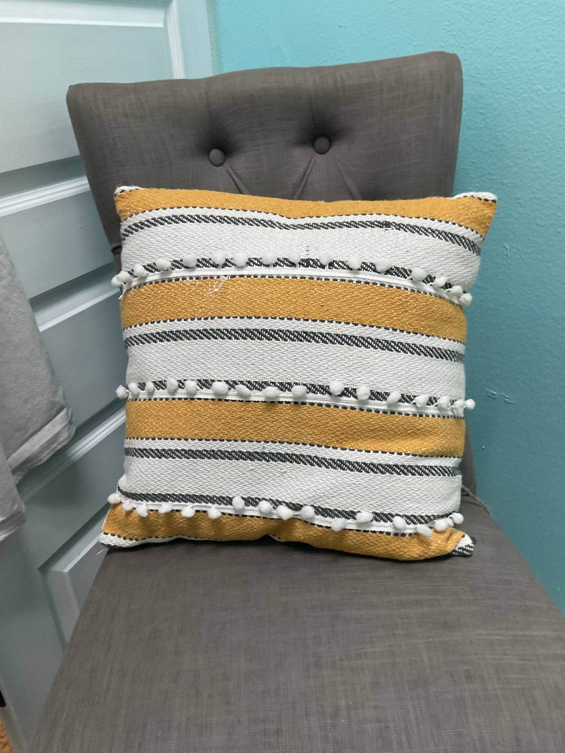 Caravan Home Decor - Hand-Woven Cotton Pillow - Rack Hunt -